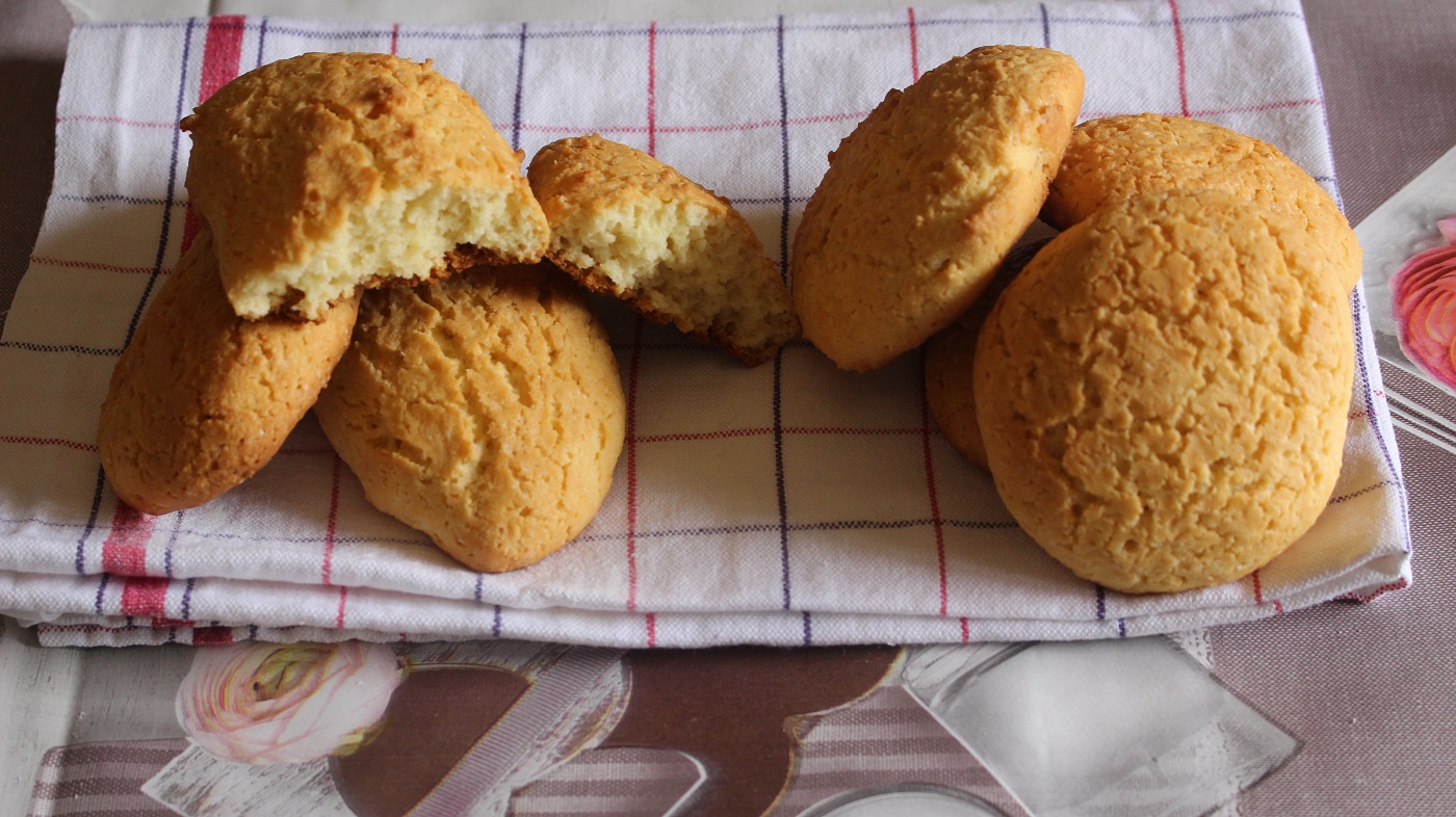 Biscotti da inzuppo senza glutine con farina di riso